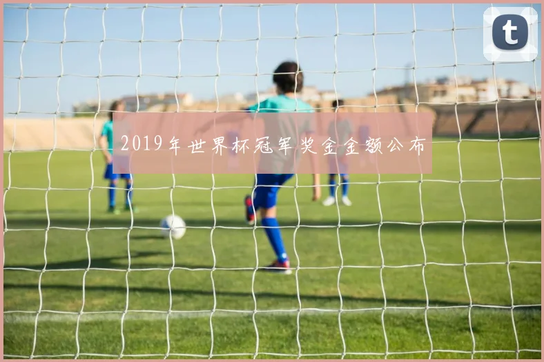 2019年世界杯冠军奖金金额公布